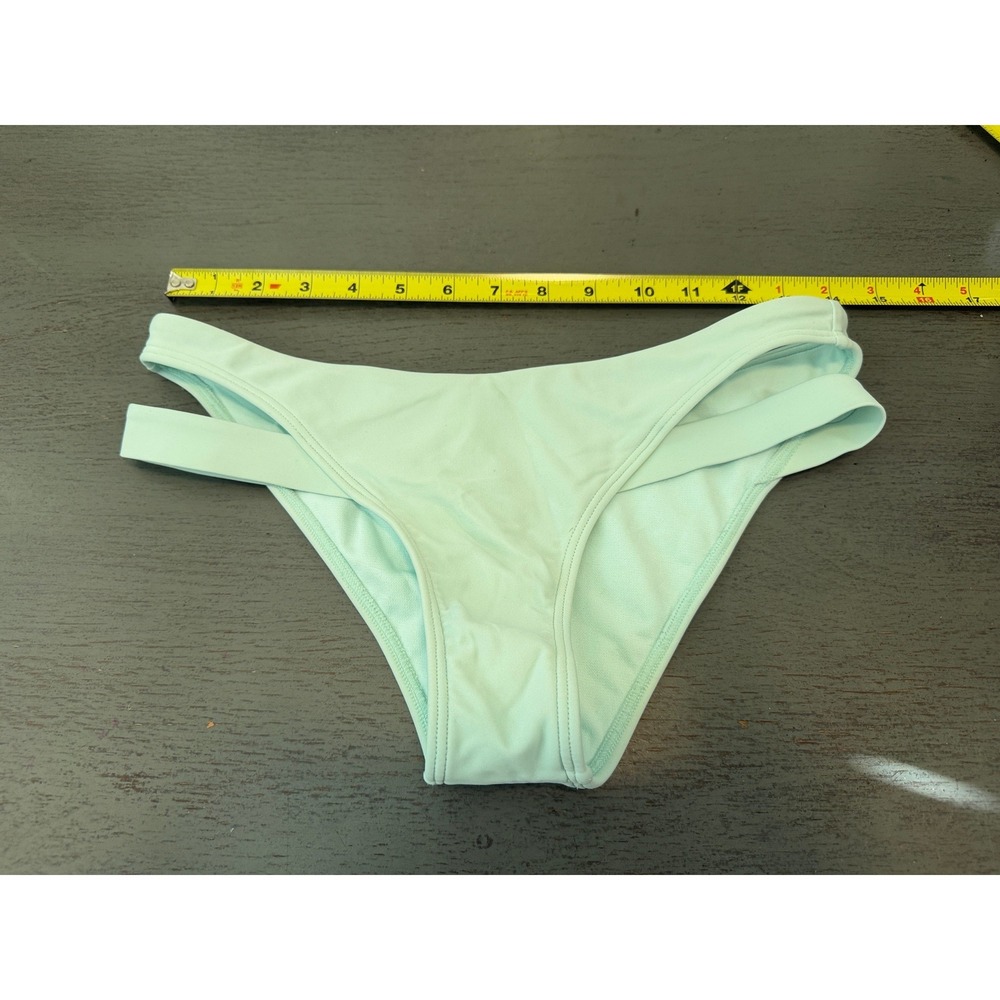 Abercrombie & Fitch Mint Green Double Side Strap Bikini Bottoms Small